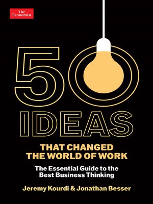 cover image of 50 Ideas that Changed the World of Work